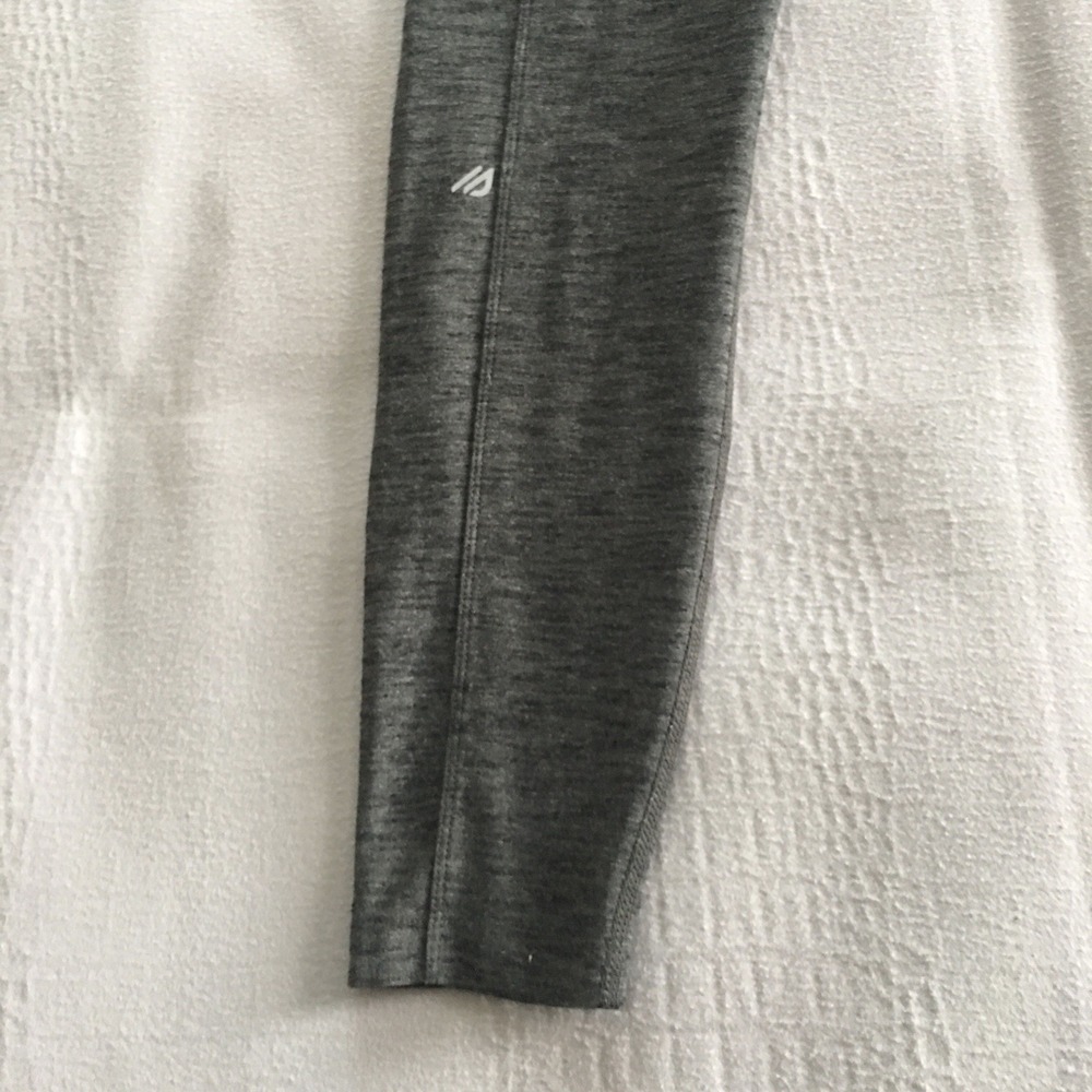 Eddie Bauer Womens Trail Tight Leggings Size M Olive High Rise Zipper Pockets - Picture 11 of 16